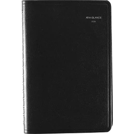 AT-A-GLANCE DayMinder 2023 Daily Appointment Book Planner, January - December, 5" x 8", Black (G1000023)