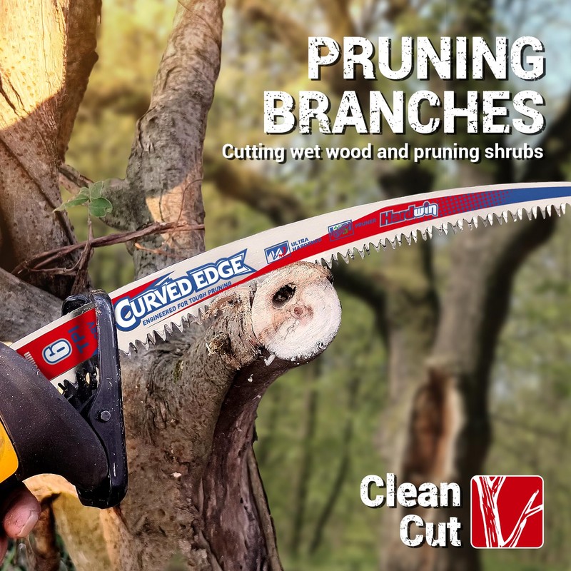 15-Inch Pruning Reciprocating Saw Blades, 6 TPI, Japanese Teeth, 3-Pack