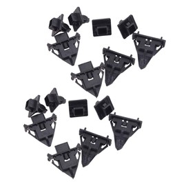 beler 16pcs/2set Cowl Moulding Clip Retainer Kit Fit for Toyota FJ Cruiser 2007-2014