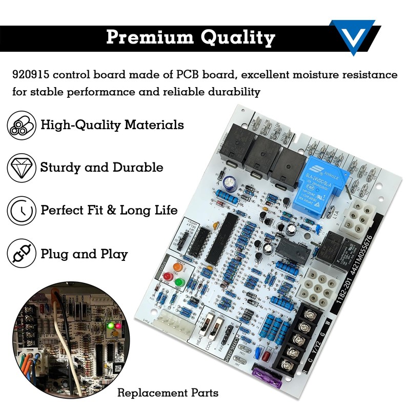 920915 Single-Stage Gas Furnace Control Board Replace for 624742 and