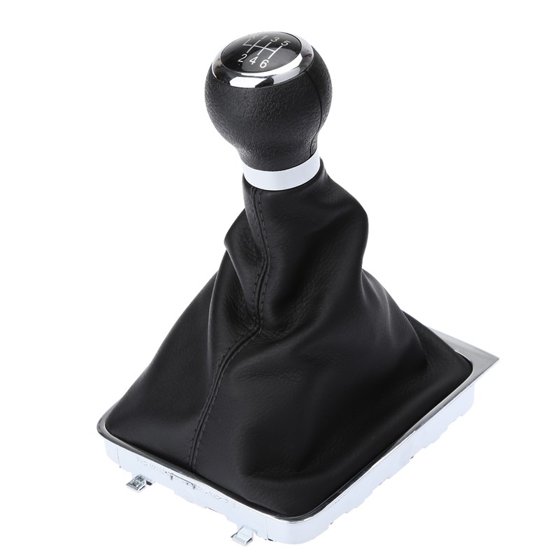 6 Speed Shift Gear Knob Boot Gaiter Frame for VW
