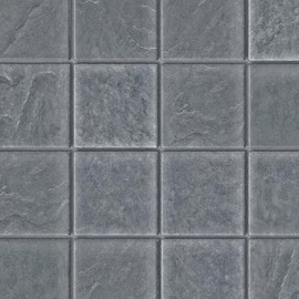 Melody Jane Dolls House Grey Flagstone Square Tiles Flooring A3 DIY Card Sheet1:12 Scale