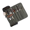 Angus Stoke premium leather knife bag-case, black XXL chef's roll