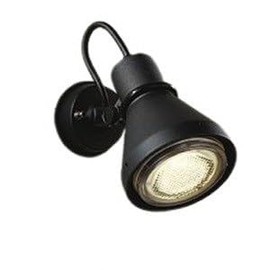Daiko Electric D99-7221 Outdoor Spotlight (Lamps Sold Separately), LED Beam Lamp, 11.7 W (E26 x 1 Light, LED Beam Lamp, 7.1 W (E26 x 1 Light, Rainproof Type, For Use With Ceilings, Walls, Floors, Electrical Work Required, Black