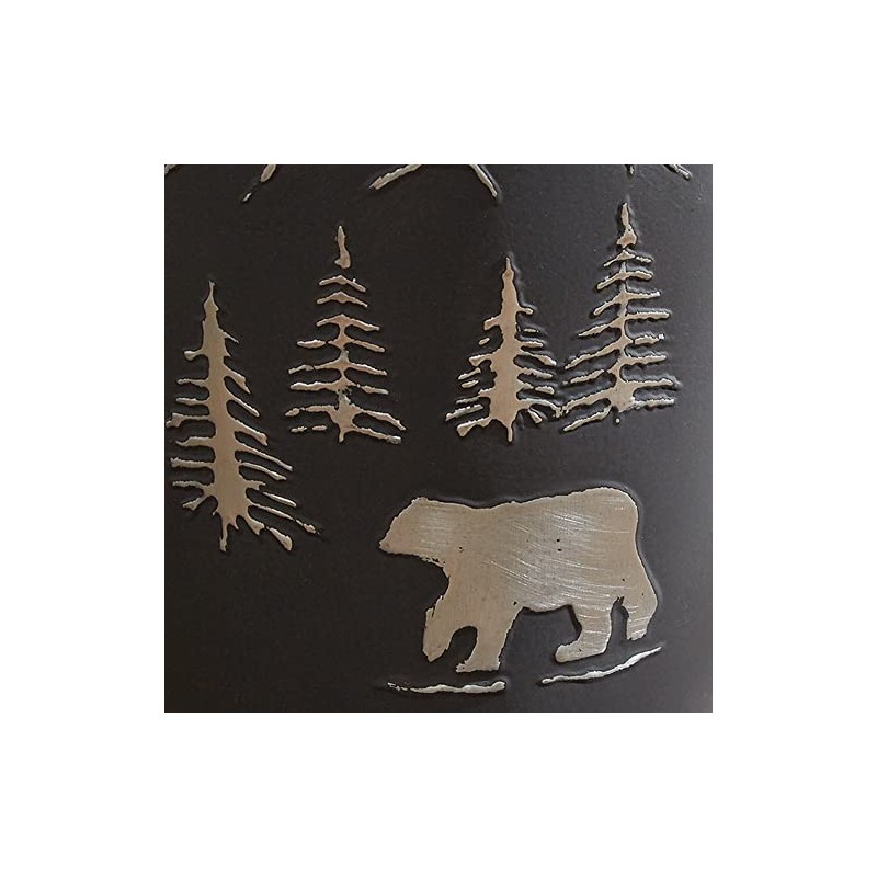 Park Designs Black Bear Waste Basket