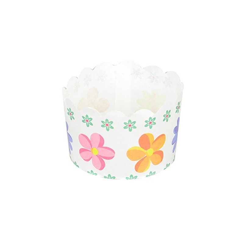 Pearl Metal D-2679 Bakeware Paper Muffin Cup Flower, Pack of