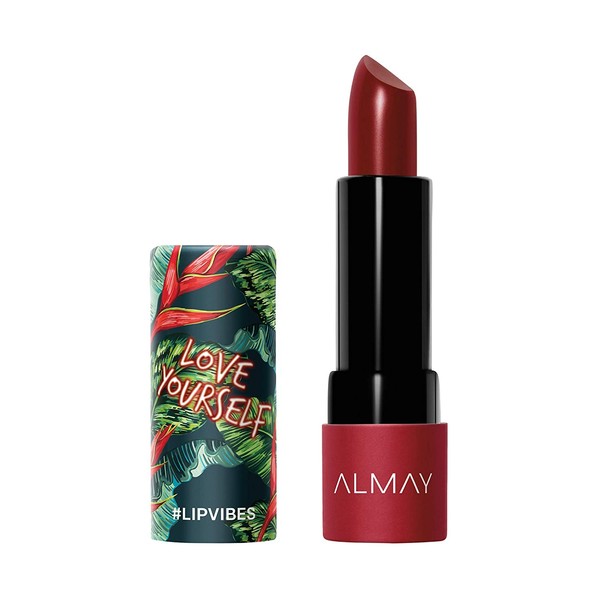 Almay Lip Vibes, Love Yourself, 0.14 Ounce, cream lipstick