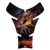 BIKE-label Tank Pad Motorcycle Sticker Lava Devil Compatible with Honda