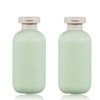 EIHI Pack of 2 Travel Bottles Refillable Plastic Travel Containers