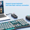 KLAQQED USB Hub 3.0, USB Splitter1 in 4 Out, USB