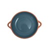 Dexam Sintra Large Glazed Terracotta Tapas Dish - Ink Blue