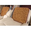 KENNISI Wood Beaded office Seat Cushion, Bead Seat Cushion for