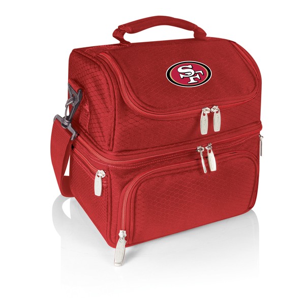 PICNIC TIME Red San Francisco 49ers Pranzo Lunch Tote