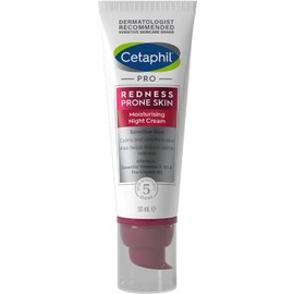 Cetaphil Cetaphil PRO Night Cream, 50ml, Moisturiser For Sensitive & Redness Prone Skin, With Vitamin E