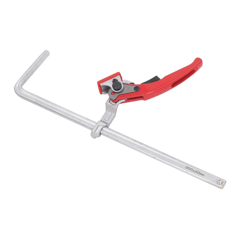 Ratchet Track Clamp 300x60mm Large Clamping Force Self Alignment Ratcheting