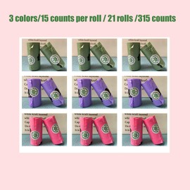 ISSIECONIC Dog poop bags, 315 Counts, 21 Rolls, Size 9"x12", Free dispenser,100% Biodegradable, Scented poop bags for dogs and cats, Eco-friendly, Leak-proof,Pink,Purple, Green