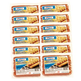 Halal Premium Jumbo Chicken Franks 12, 12 oz packages
