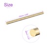 DMiotech 2Pack 6mm x 150mm, Brass Solid Round Rod, Brass