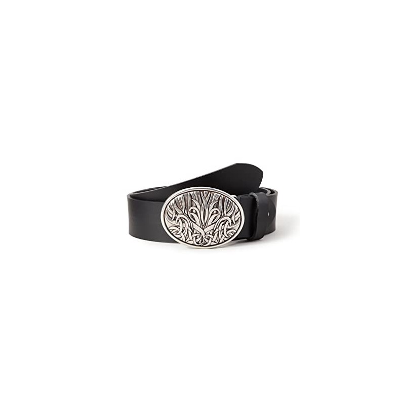 MGM Women's Legno 100164 Plain Belt, Black (Schwarz 950-1), 38