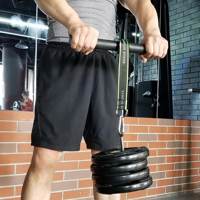 Forearm Trainer Wrist Rotate Roller Wrist Forearm Blaster Roller Trainer