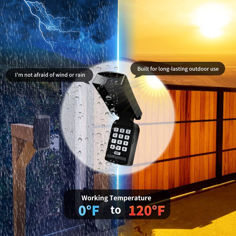 TOPENS TC188 Universal Wireless Wired Keypad Keyless Entry Keypad Waterproof