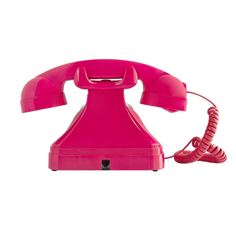 Retro Landline Home Phone,TelPal Corded Old Fashion Desk Phone, Basic