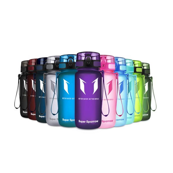 Super Sparrow Drinking Bottle - Tritan Water Bottle - 350