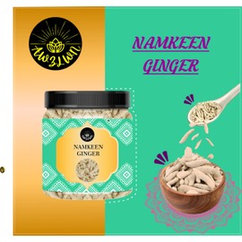 AWZLWN Natural Namkeen Ginger 1.76 OZ (50 GM) | Set oF 1 | AWZLWN