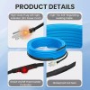 MAXKOSKO 9FT Freeze Protected Water Pipe Heating Cable, Self Regulating