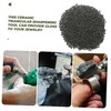 Zerodeko 500g Triangular Abrasive Jewelry Polishing Machine Kit Tumbling Media