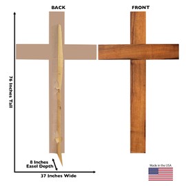 Cardboard People Cross Life Size Cardboard Cutout Standup