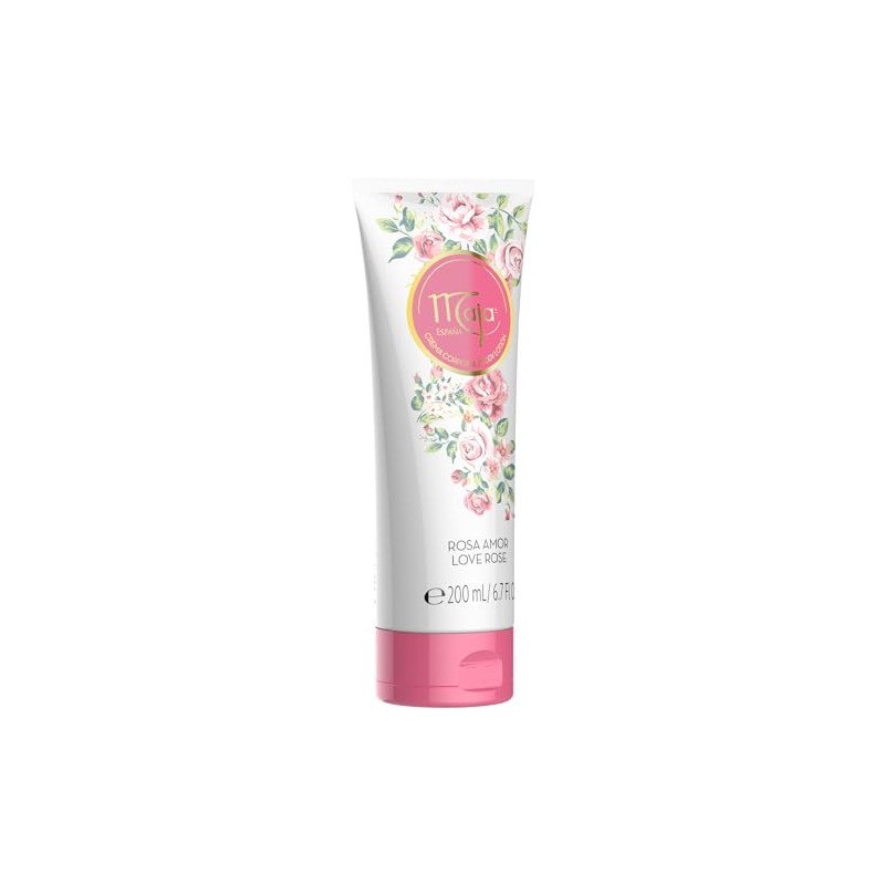 MAJA, Crema Corporal en tubo Love Rose Ideal para piel