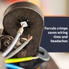Newhouse Electric FCK225A Ferrule Crimping Tool Kit with Secure Wire