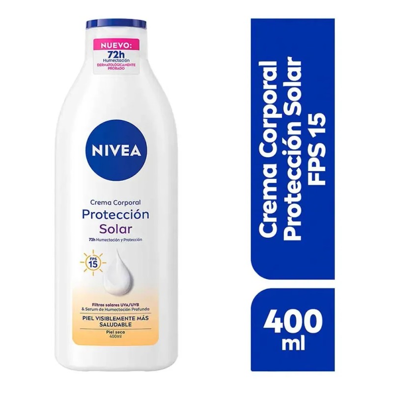 Nivea Body Protección Solar Fps 15 400ml