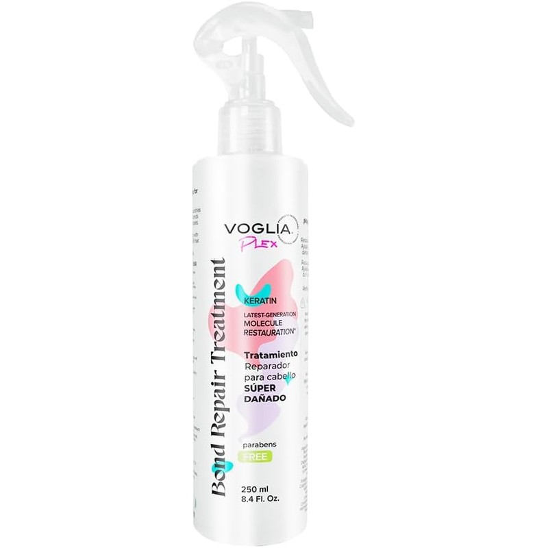 VOGLIA Kit Reparador Plex 2 piezas tratamiento para cabello Súper