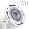 Toilet Flange Silicone and ABS Gray Universal Toilet Flange Replacement