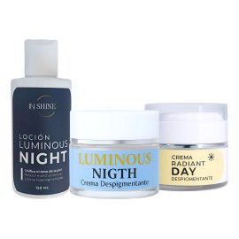 Trio Desmanchador Elimina Mancha Melasma Edad Paño Acné Todo Tipo De Piel Día/noche