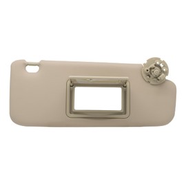 CRAZYPARTS Passenger Right Sun Visor Compatible with Chevy Cruze 2011-2019 Replaces# 84126666 Color: Beige