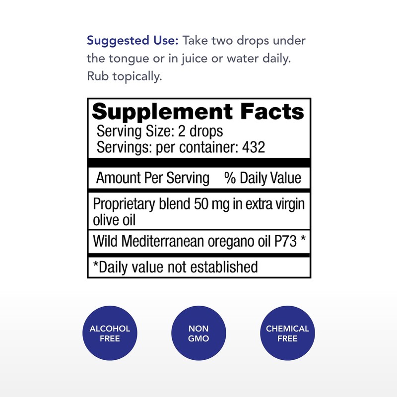 Physician's Strength OregaWild - 30 mL - High Carvacrol Formula