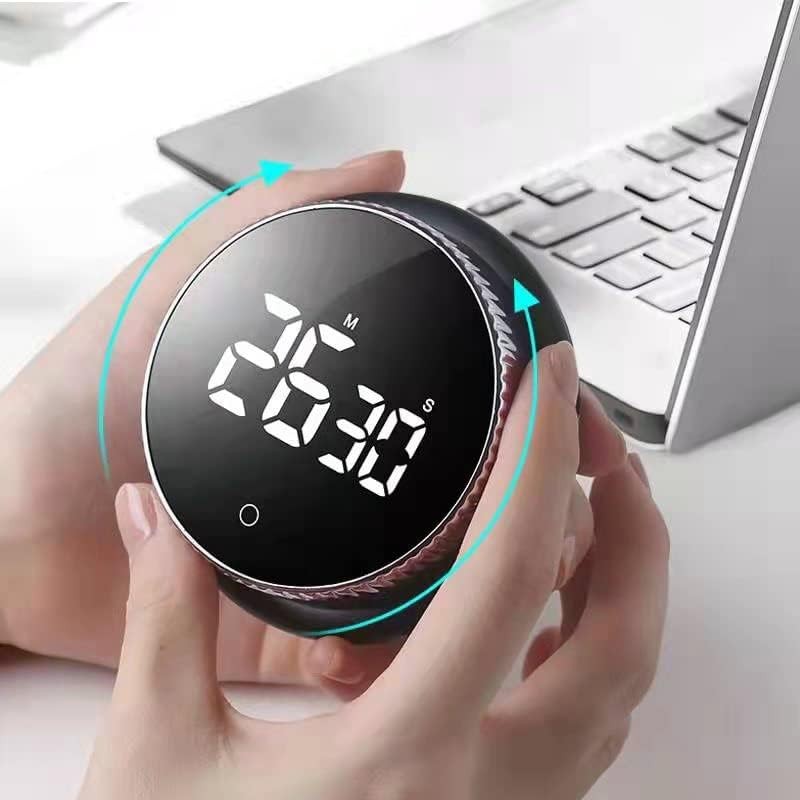 WANGCL Digital Magnetic Kitchen Timer with Large LED Screen for