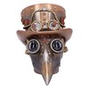Nemesis Now Steampunk Beaky Automaton Apothecary Plague Doctor Bust Figurine,