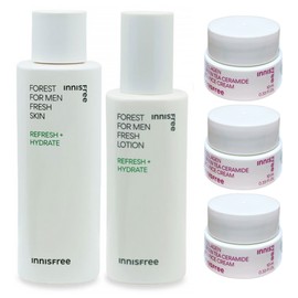 Innisfree For Men Fresh 2 types (skin + lotion) + / 이니스프리 포맨 프레시 2종(스킨+로션)+