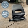 Leitz Hole Punch, 30 Sheets, Guide Bar with Format Markings,