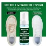Kit De Limpieza De Tenis Limpiador Espuma 4 Piezas Blue