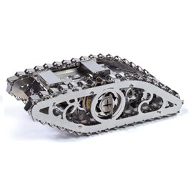 Mechanical Time for Machine Metal Brain Teaser 3d Puzzle Model Tank Construction Set