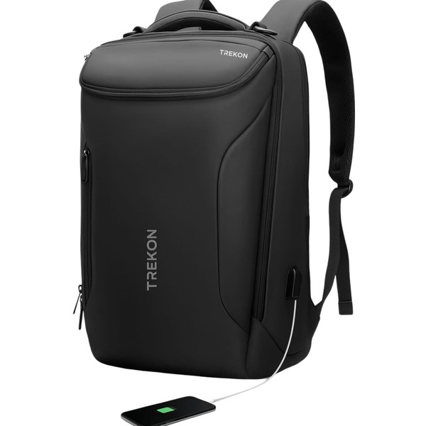 TREKON Smart Business Backpack – Waterproof Travel Laptop Bag for
