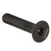 Bike Stem Bolt Screw, M6x30mm Titanium Alloy Flat Head Headset