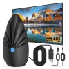 nogyzo Hd Digital Tv Antenna Indoor 1200+ Miles Long Range