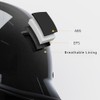 Motorcycle Helmet, Aircraft Style, Black (L)