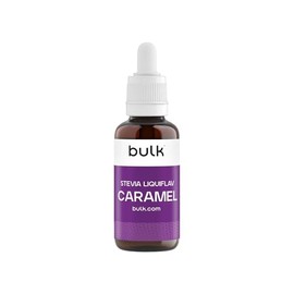Bulk Stevia LiquiFlav, Low Calorie, Caramel, 50 ml, Servings